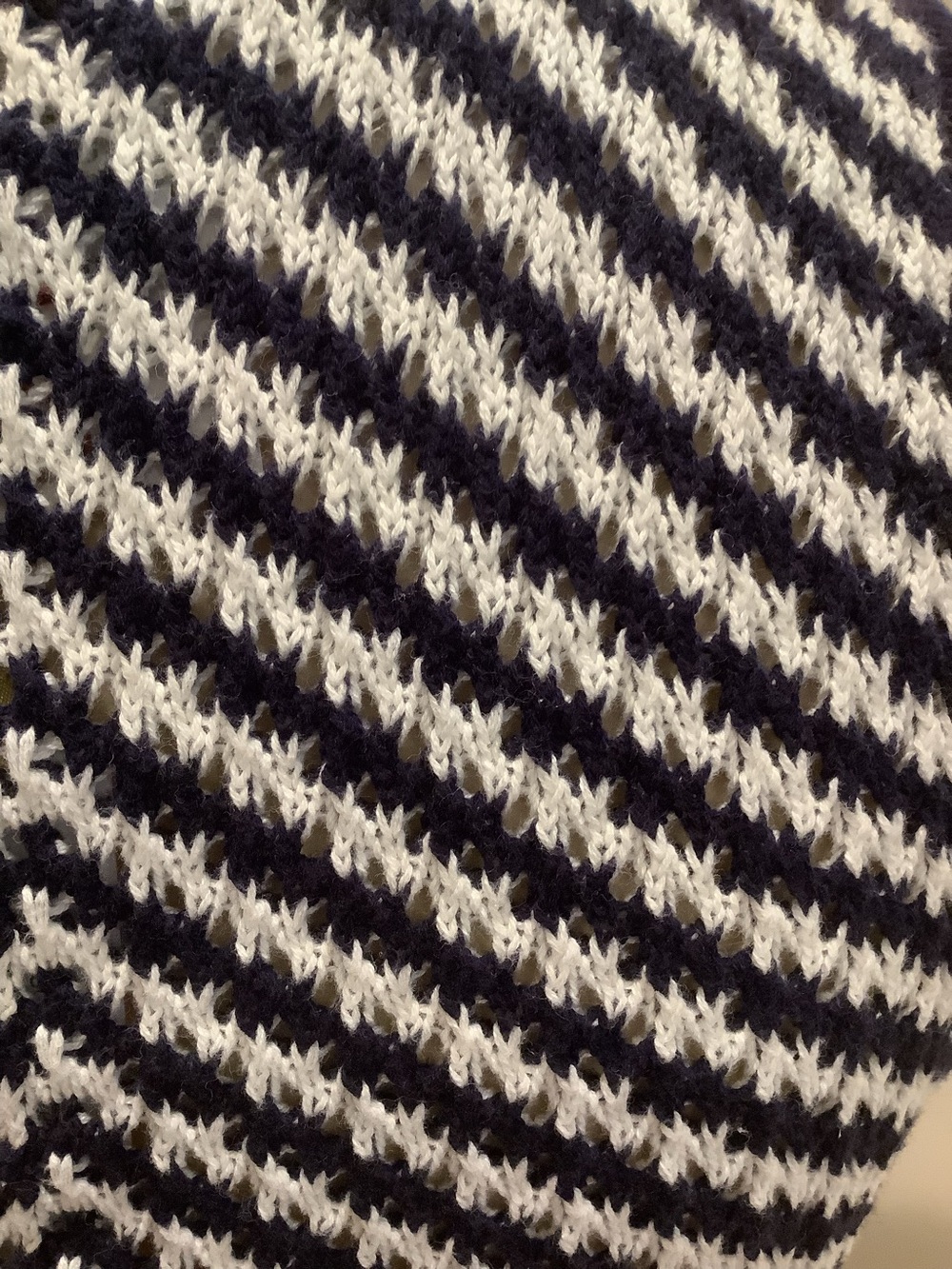 House Of Harlow 1960 Navy Blue & White Bodycon Knit Maxi Dress Size S, NWT - Picture 7 of 10
